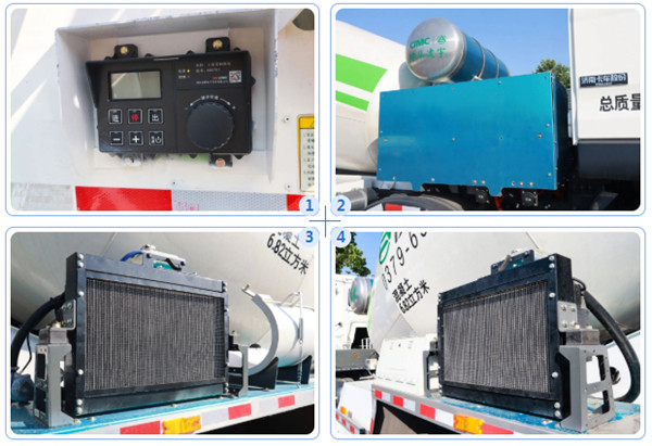 凌宇電驅橋攪拌車(chē)